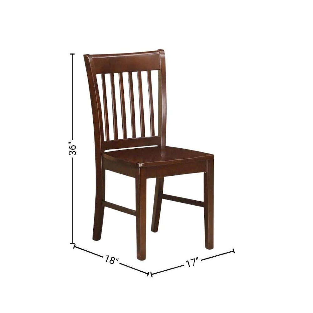 Solid Wood Dining Table with Chairs and Bench, Kitchen Set for 6 People