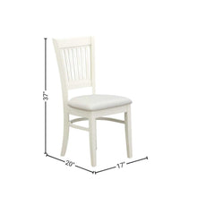 5 Piece Dining Table Set for 4 with White Kitchen Table and Chairs