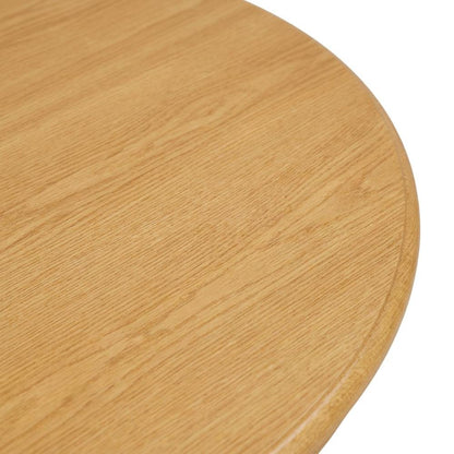 Solid Wood Dining Table & Microfiber Chairs 5-Piece, Butterfly Leaf, Oak