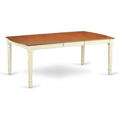 Dining Room Set Buttermilk & Cherry, DOWE5-BMK-W