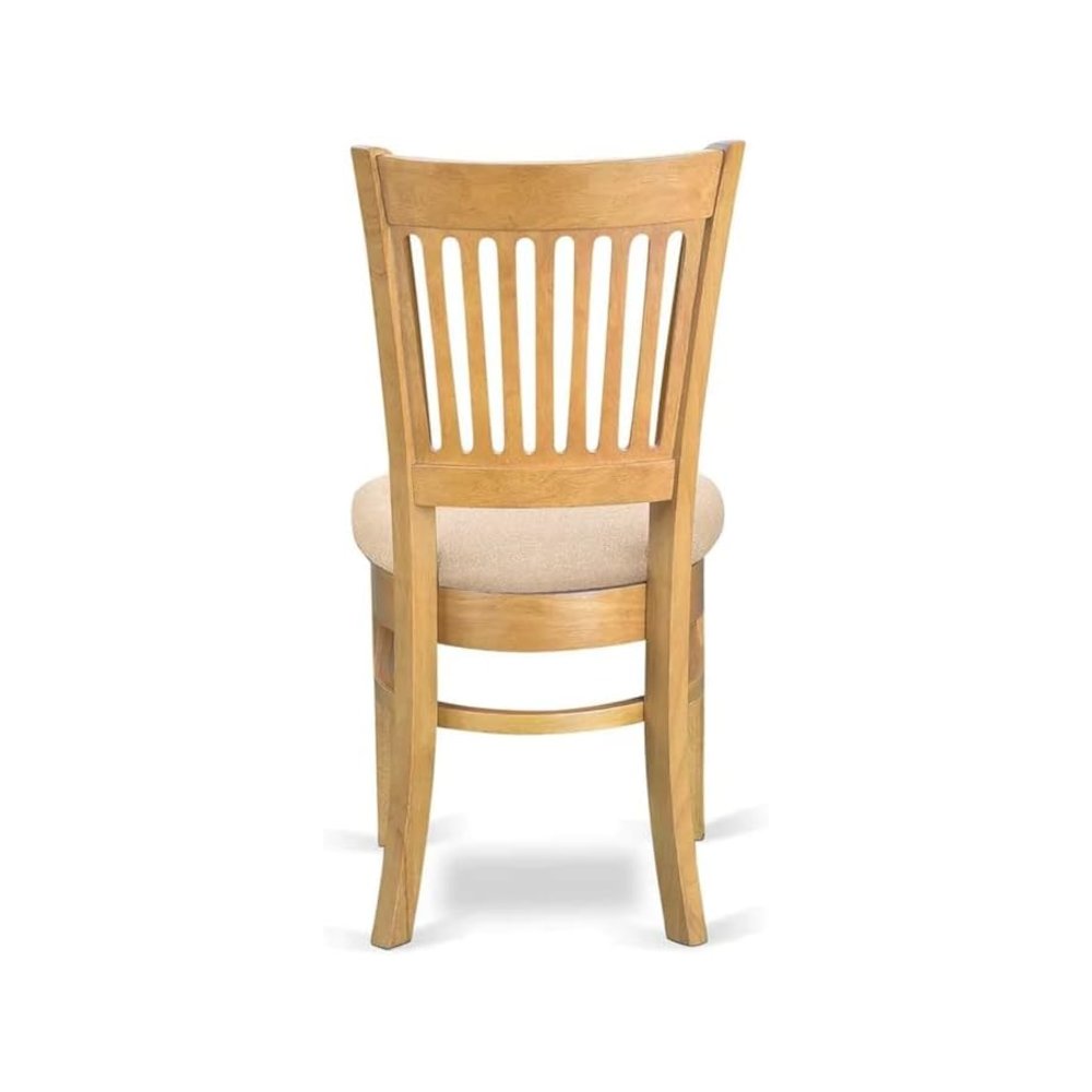5 Piece Solid Wood Kitchen Table Set with Dining Chairs for Four