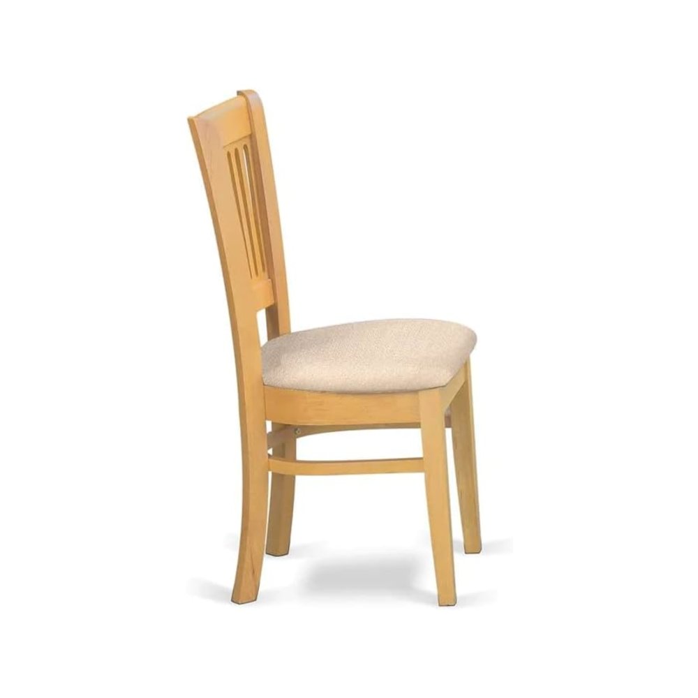5 Piece Solid Wood Kitchen Table Set with Dining Chairs for Four