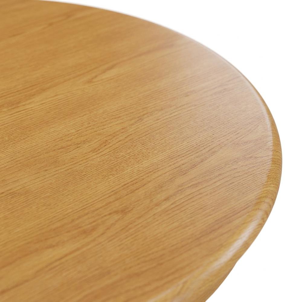 Solid Wood Round Small Kitchen Table & Chairs 3-Piece Dining Set