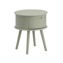 Urban Gray Nightstand with Modern Design and Simple Storage