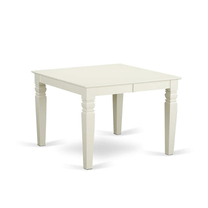 5 Piece Kitchen Set Consists of a Rectangle Dining Table with Butterfly Leaf