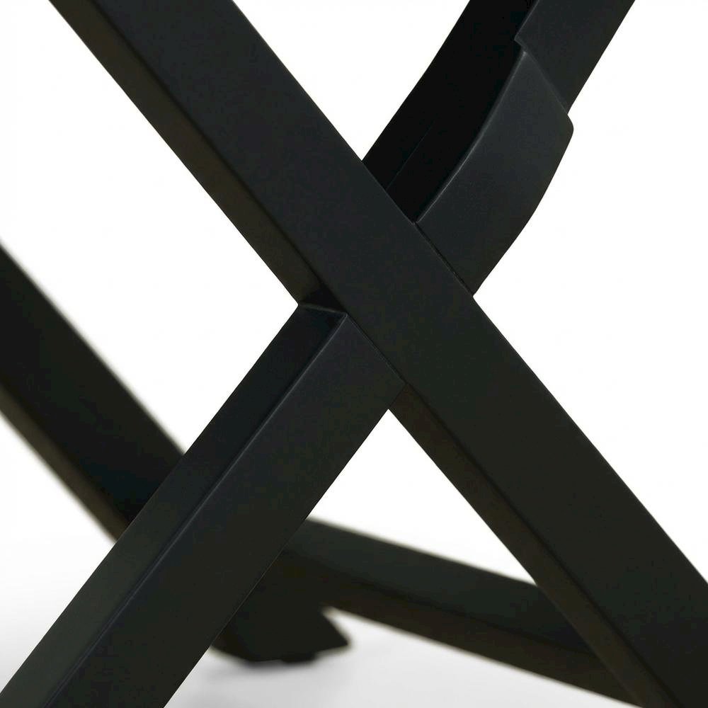 Black Bedroom Nightstand with Clean Design and Sturdy Construction