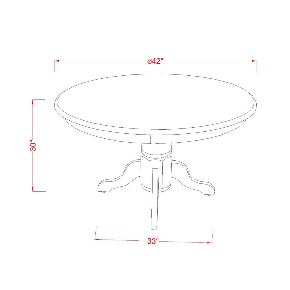 Dining Room Set Linen White, SHGA5-WHI-35