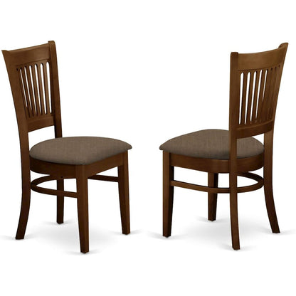 Solid Wood Dining Table Set for 6 with Chairs, 7 Pcs Kitchen Ensemble