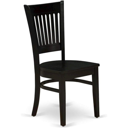 Black 5 Pc Breakfast Nook Table Set, Kitchen Table and Chairs for 4