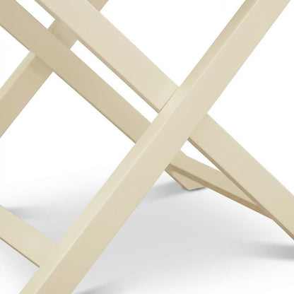 White Bedroom Nightstand with Spacious Surface and Modern Design