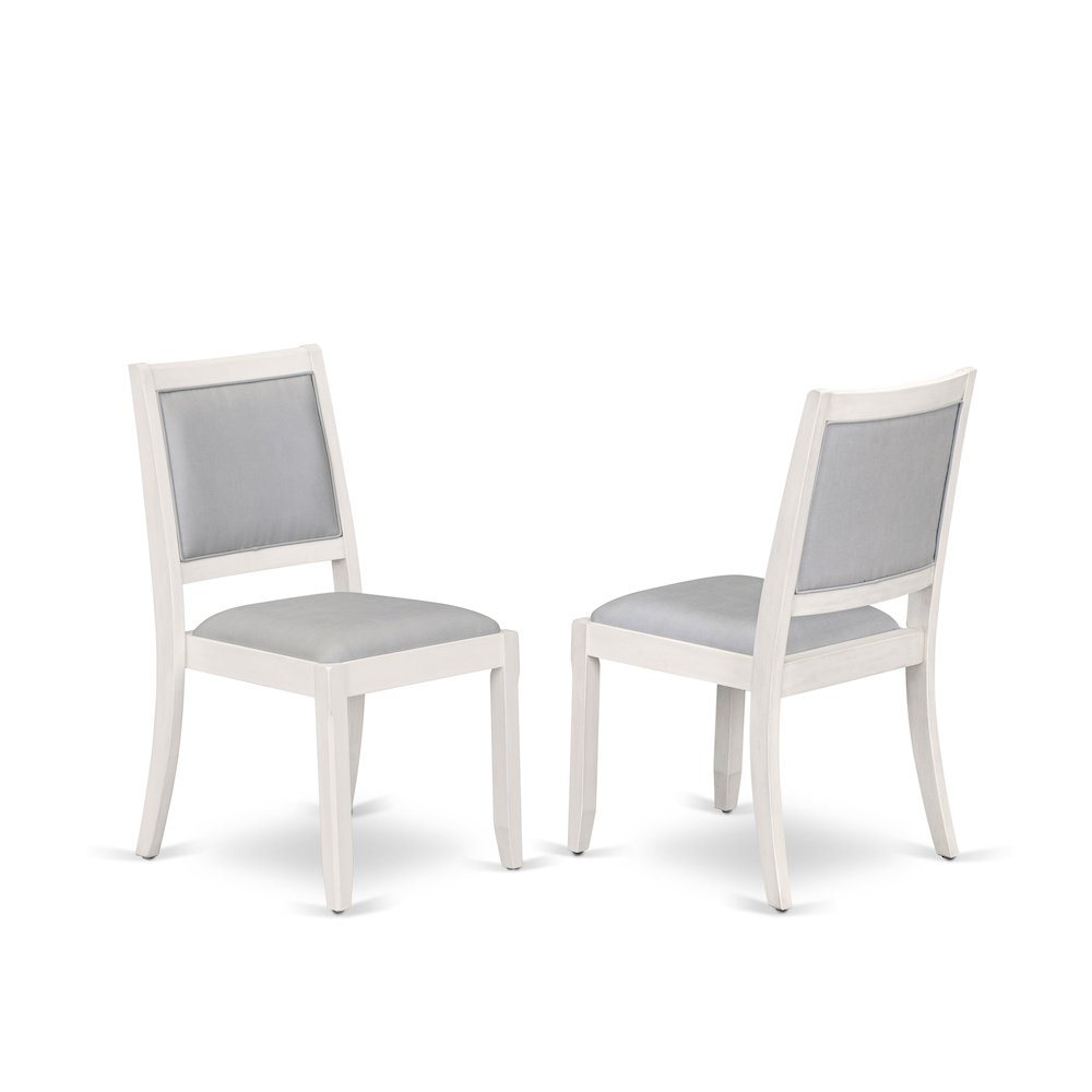 5 Pieces Extendable Dining Set, Antique White