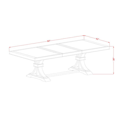 7 piece Kitchen Table Set of a Kitchen Table and 6 Dinning Room Chairs