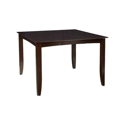 Elegant Counter Height Dining Table with Drop Leaf for Small Spaces