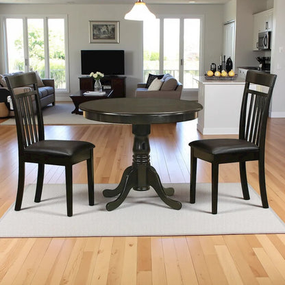 Elegant 3-Piece Dining Table Set – High Top Table and Chairs