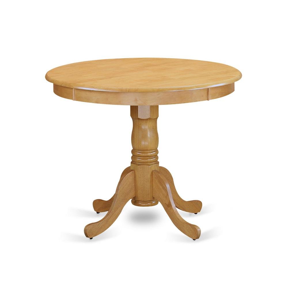 Elegant Small Dining Table – Round Wooden Table for 2 or 4 Persons