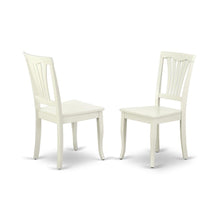 Linen-Upholstered Dining Chair with Wood Legs for Dining Room, Set of 2