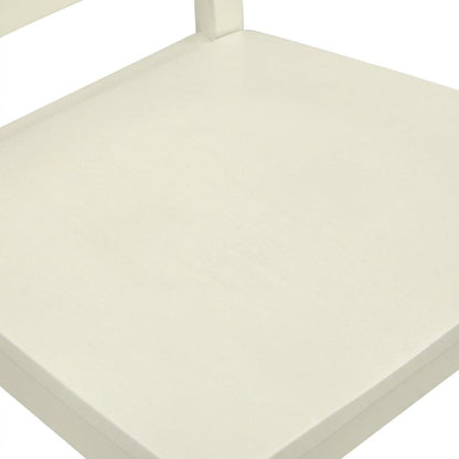 Linen-Upholstered Dining Chair with Wood Legs for Dining Room, Set of 2