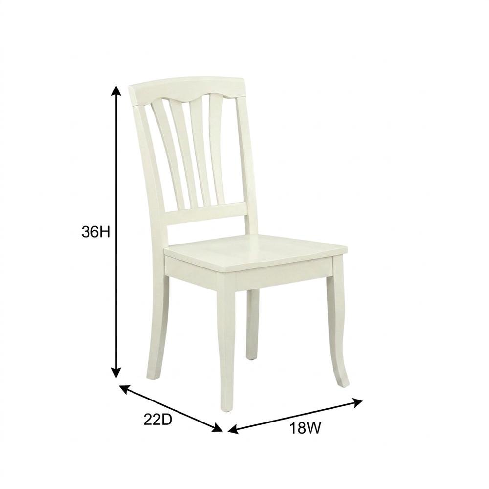 Linen-Upholstered Dining Chair with Wood Legs for Dining Room, Set of 2