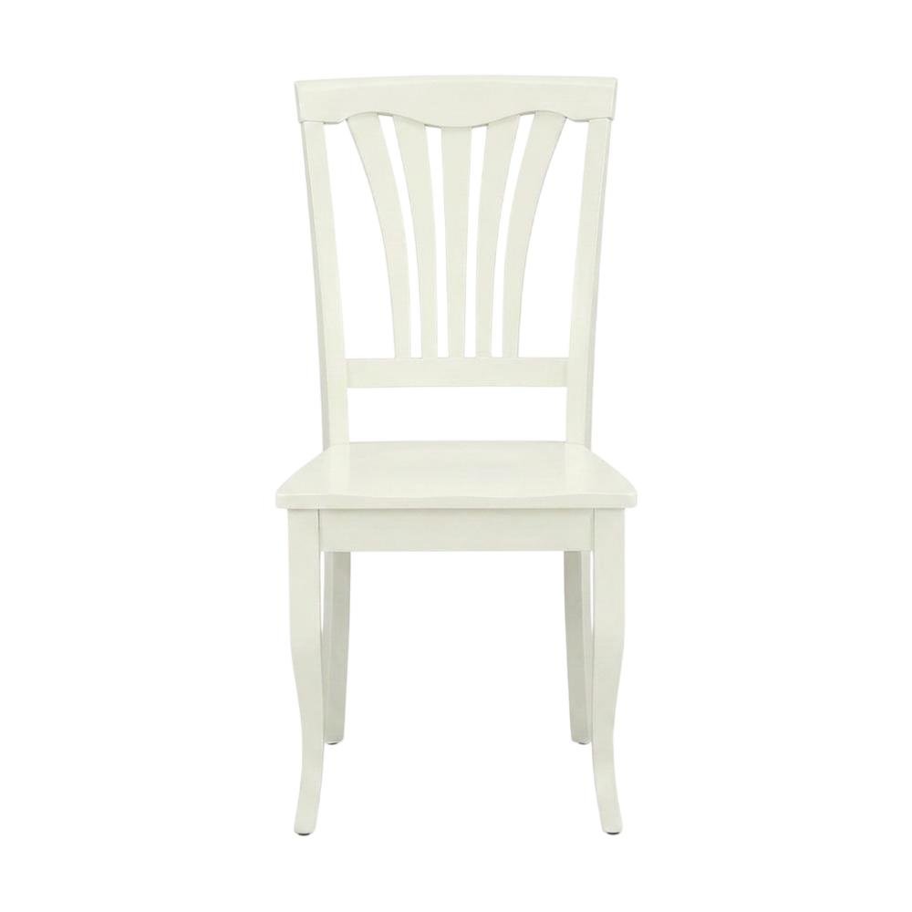 Linen-Upholstered Dining Chair with Wood Legs for Dining Room, Set of 2
