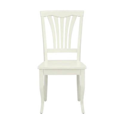 Linen-Upholstered Dining Chair with Wood Legs for Dining Room, Set of 2