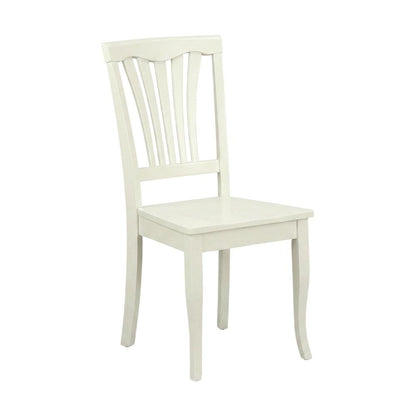Linen-Upholstered Dining Chair with Wood Legs for Dining Room, Set of 2