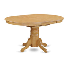 Elegant Oval Dining Table – Extendable Solid Wood Round Kitchen Table