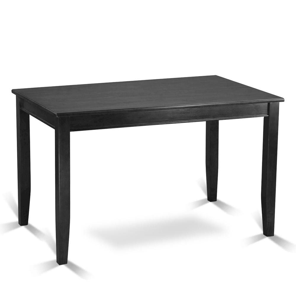 Elegant Counter Height Dining Table Set for 4 with Chairs – Black