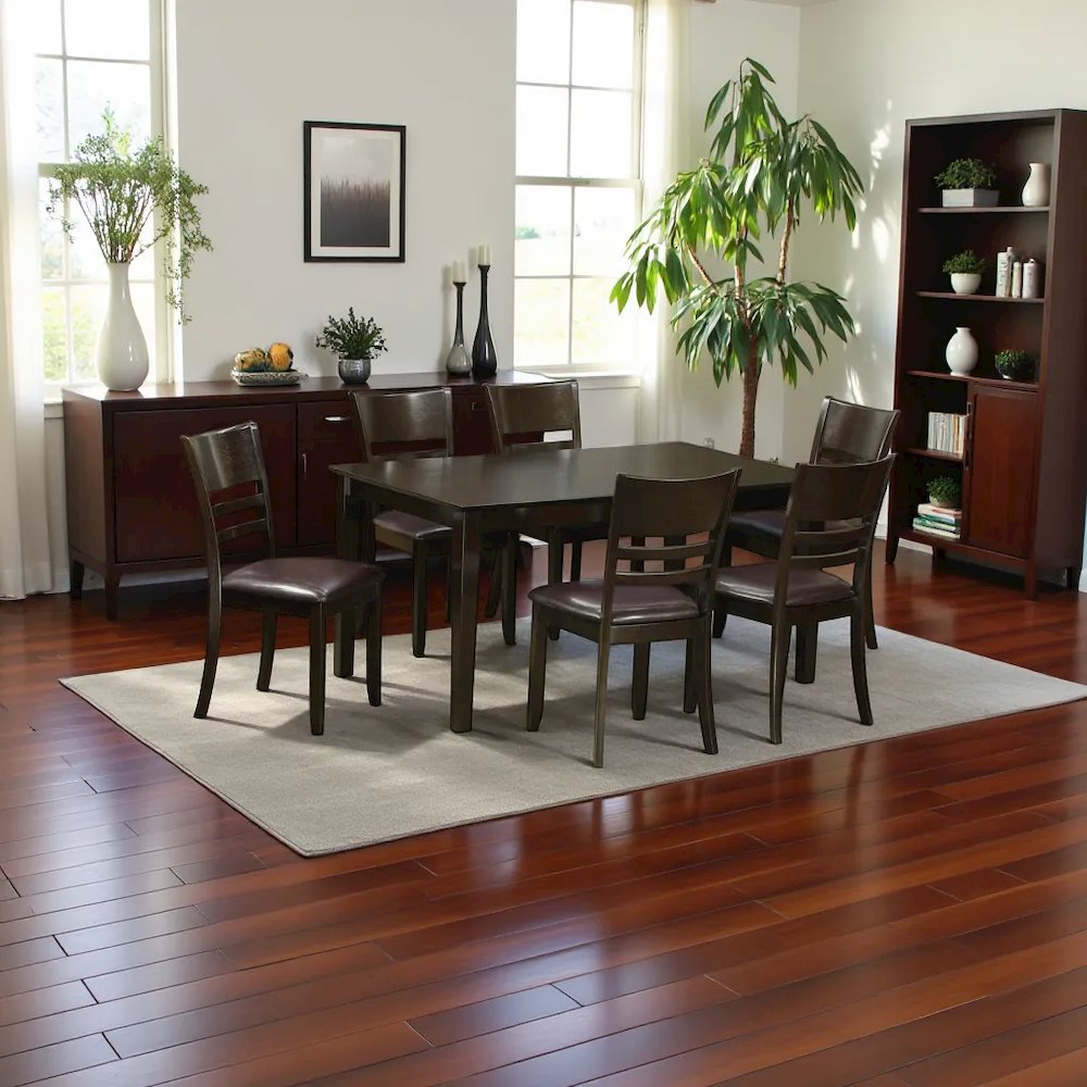 Elegant Wooden Dining Table Set – 6 Chair Dining Table Set for Home
