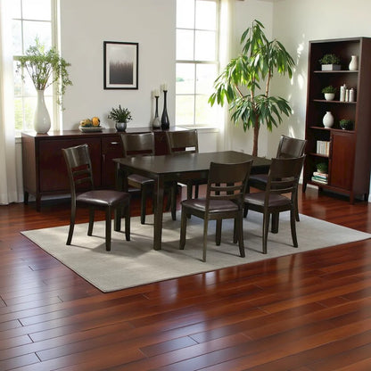 Elegant Wooden Dining Table Set – 6 Chair Dining Table Set for Home