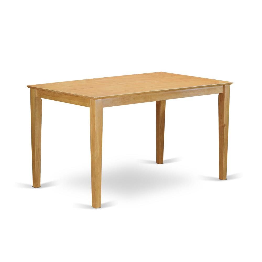 Elegant 60-Inch Counter Height Solid Wood Dining Table – Farmhouse Style