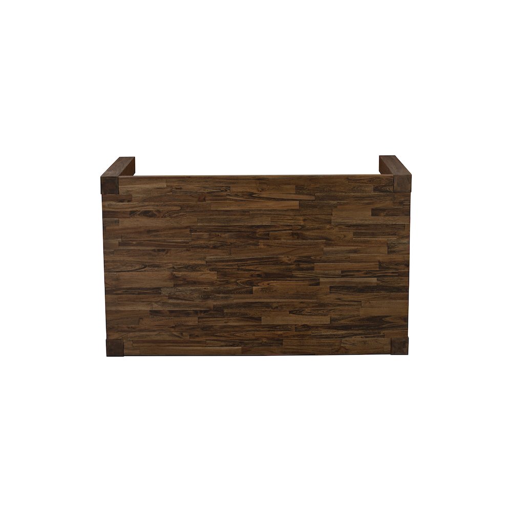 East West Furniture CN6-07-T  Beautiful Rectangular Table with Distressed Jacobean Color Table Top Surface and Asian Wood Dinette Table Wooden Legs - Distressed Jacobean Finish