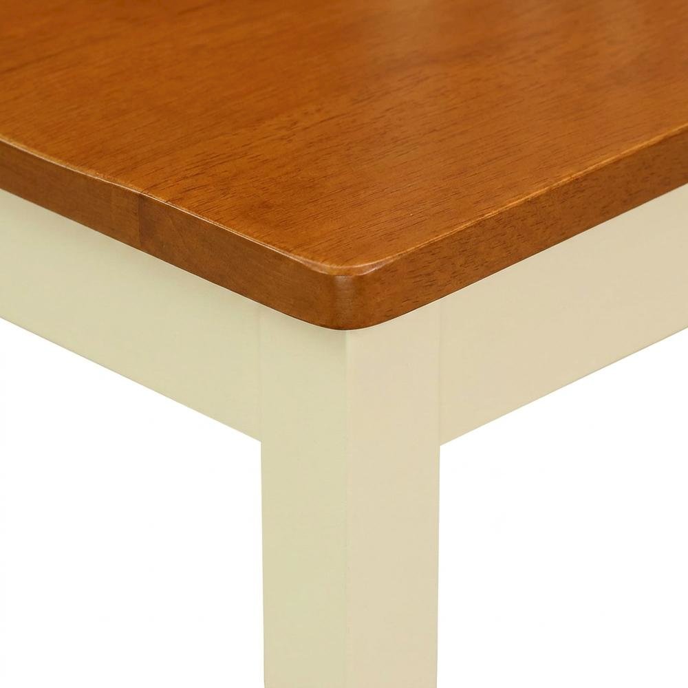 Wooden Dining Chairs Set of 2, Slat-Back Wooden Chair for Dining Table