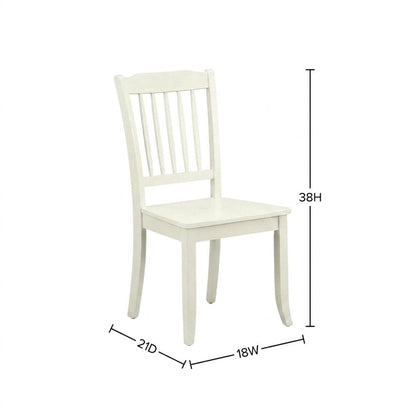 Linen-Upholstered Kitchen Table Chair with Solid Wood Legs for Dining Room, Set of 2