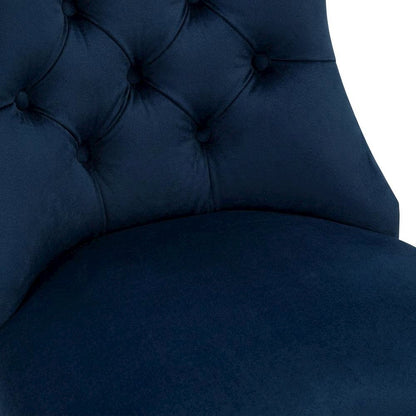 Faux Leather-Upholstered Parsons Dining Chairs, Set of 2
