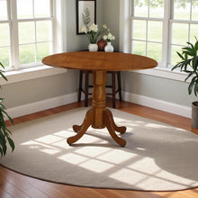 Compact 5-Piece Dining Room Table Set – Round Table & 4 Chairs
