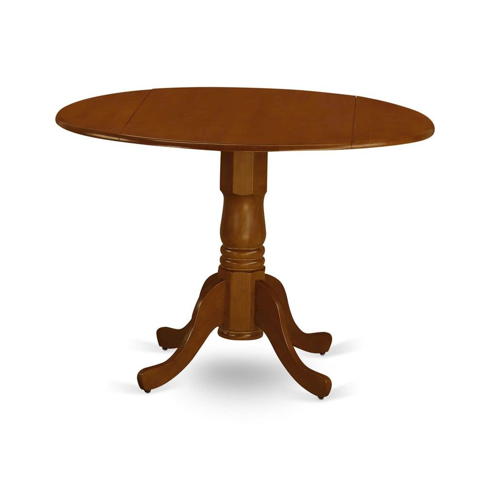 Compact 5-Piece Dining Room Table Set – Round Table & 4 Chairs