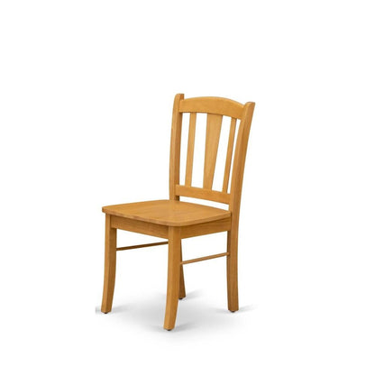 Elegant Wooden Dining Chairs – Classic Kitchen Chairs, Set of 2