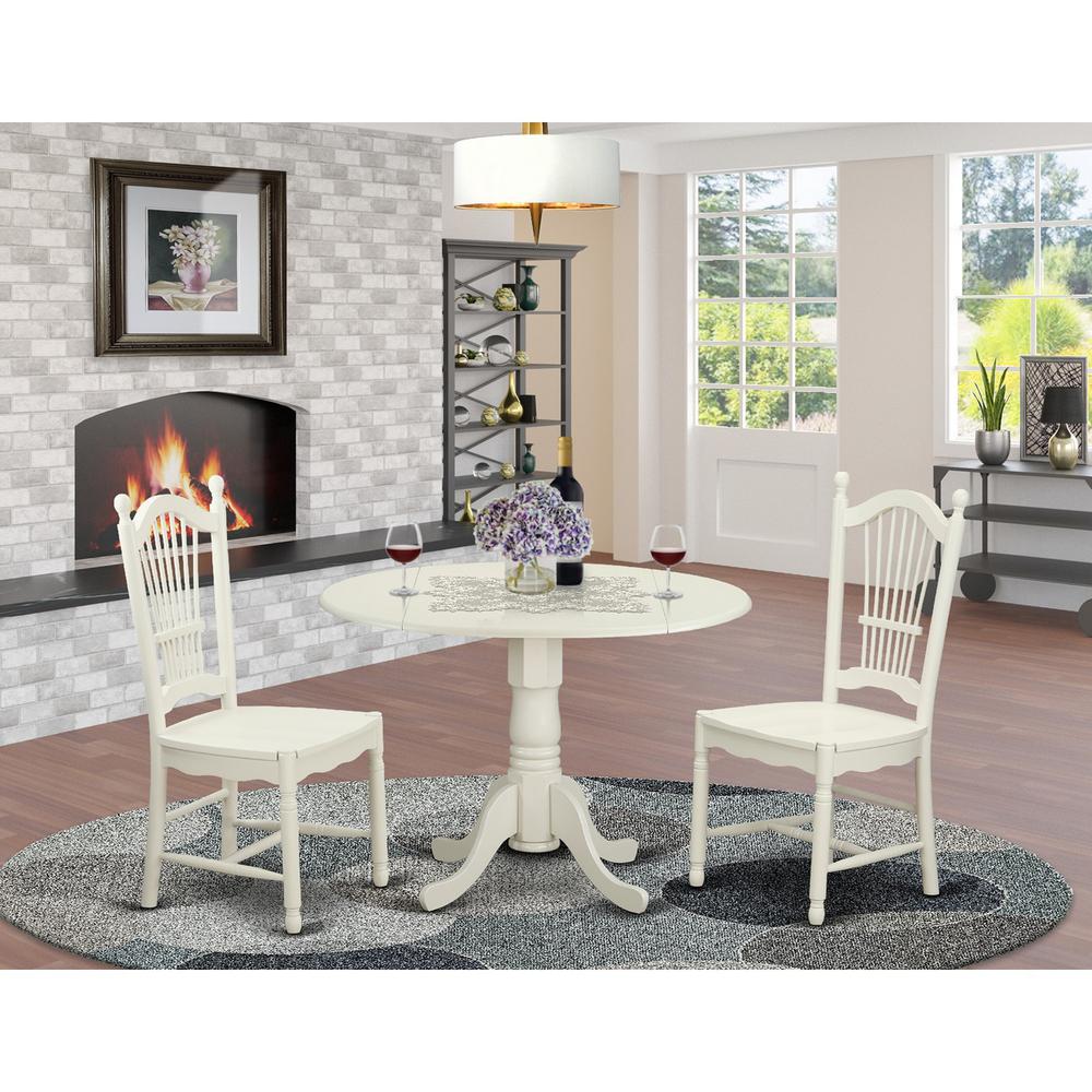 3  PcKitchen  dinette  set  for  2-Dinette  Table  and  2  Dining  Chairs