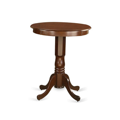 Solid Wood 3 Piece High Top Table Set with Two Counter Height Chairs