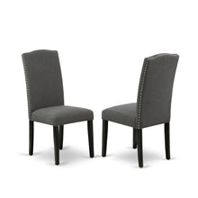 Fabric-Upholstered Parsons Dining Chair with High Back for Dining Room, Set of 2