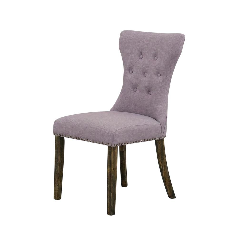 Fabric-Upholstered Parsons Dining Chair with High Back for Dining Room, Set of 2
