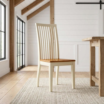 Upholstered Dining Chair with Wood Frame for Kitchen and Dining Room, Set of 2