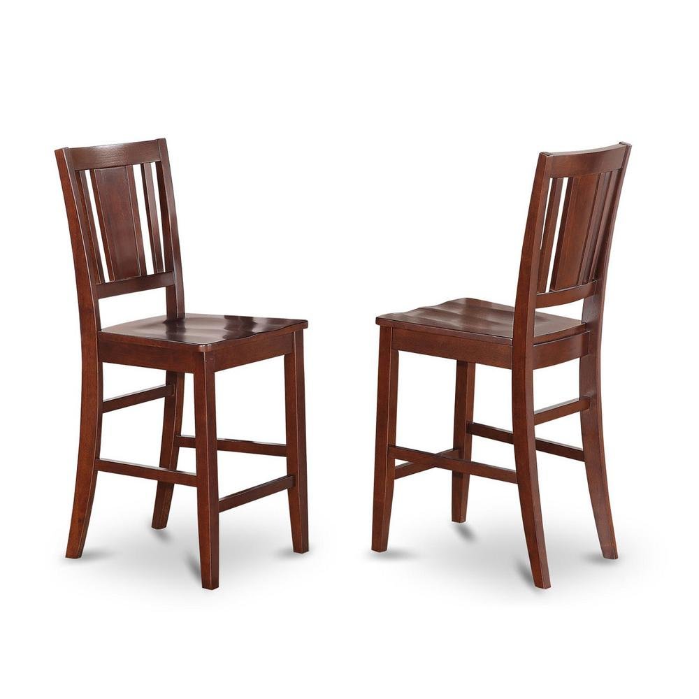 Stylish 5 Piece Counter Height Dining Table Set with 4 Chairs