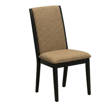 Upholstered Parson Dining Chair with High Back for Dining Room, Light Sable, Set of 2
