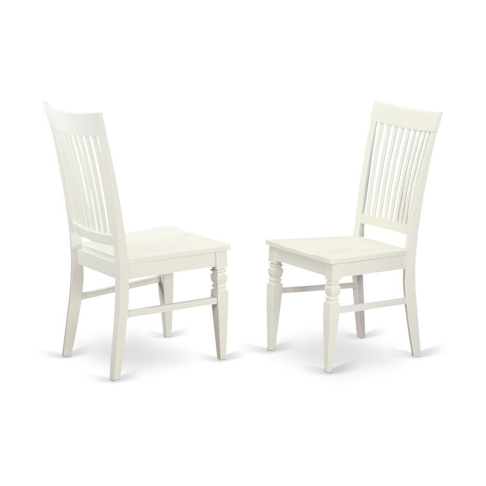 Elegant 9-Piece White Dining Table Set for 8 with Solid Wood Chairs
