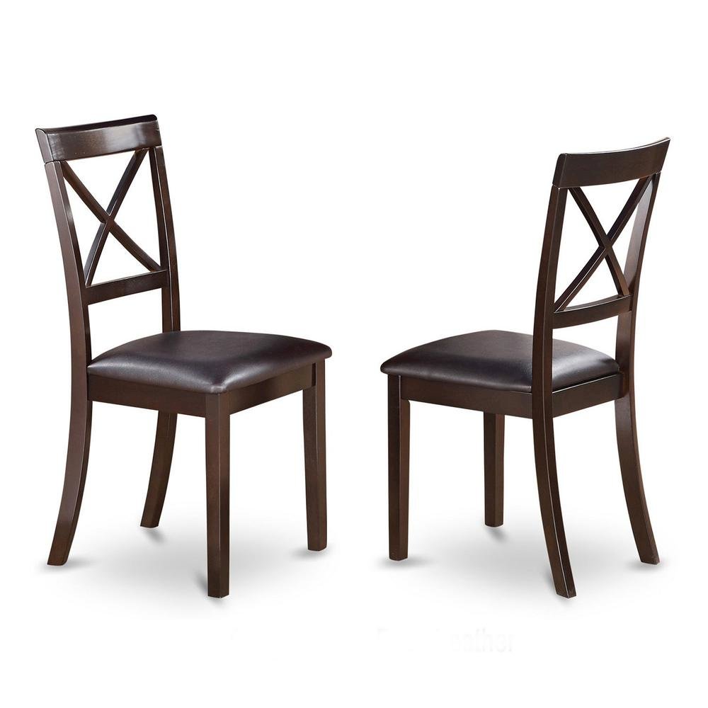 Elegant Dining Table Set for 6 with Leaf Extension and 6 Chairs