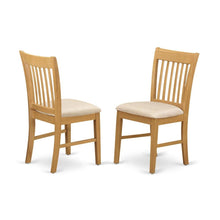 Elegant Oak Dining Chairs – Solid Wood Kitchen and Dining Chairs Set of 2