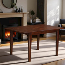 Elegant Drop Leaf Dining Table – Mahogany Expandable Kitchen Table