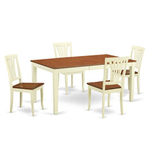 Elegant Kitchen Table Set – Solid Wood Dining Room Table Set for 4