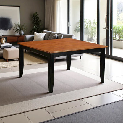 Elegant 9-Piece Dining Table Set for 8 with Solid Wood Construction